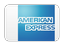 We accept payments by American Express
