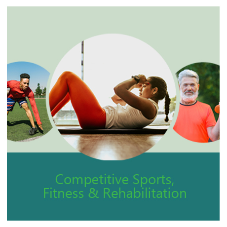 Competitive sport, fitness and rehab
