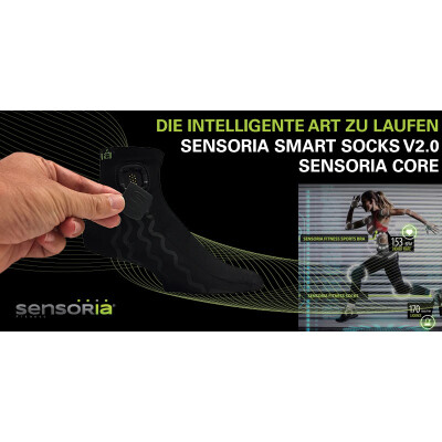 NEU: Sensoria Smart Socken V2.0 - Optimieren Sie Ihre persönliche Laufleistung - Sensoria Smart Socken V2.0 - Jetzt auf mindtecstore.com
