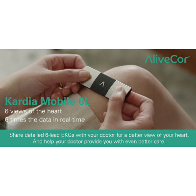 AliveCor Kardia Mobile 6L - Pre-Order now - AliveCor Kardia Mobile 6L - Pre-Order now
