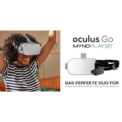 NEU: Erlebe die Welt des Entertainments in einer anderen Dimension mit dem Oculus Go Myndplay Set  - Erlebe die Welt des Entertainments in einer anderen Dimension mit dem Oculus Go Myndplay Set - mindtecStore