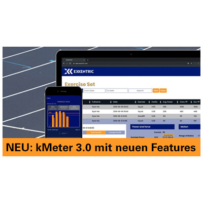 kMeter 3.0 jetzt neu mit Web-Dashboard und Coaching Features - Exxentric kMeter 3.0 jetzt neu mit Web-Dashboard und Coaching Features