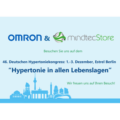 OMRON &amp; MindTecStore auf dem Hypertoniekongress in Berlin - OMRON &amp; MindTecStore auf dem Hypertoniekongress in Berlin