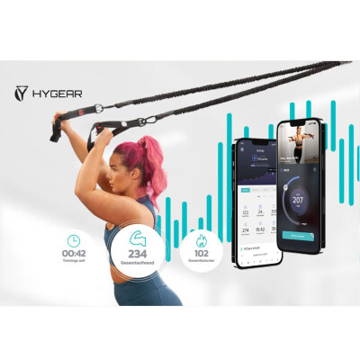 New arrival: Hygear GEAR GO V2 - The smart training band with power meter, AI coach and community network - New at MindTecStore: Hygear GEAR GO V2 - Smart training band with power meter and AI coach