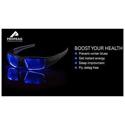 NEW in our SHOP: Propeaq Light therapy glasses - Recharge your energy, prevent jet lag, and sleep better by optimizing your body\'s rhythm - New Product in our Shop - Propeaq Light therapy glasses