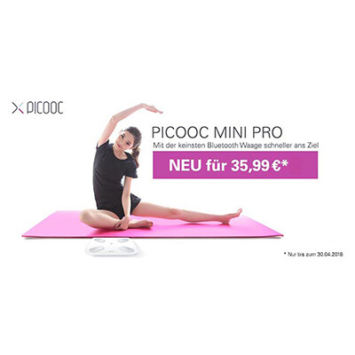 NEU im Shop: Picooc Mini Pro die kleinste Bluetooth Körperanalysewaage - Neu im MindTecStore -Picooc Mini Pro-