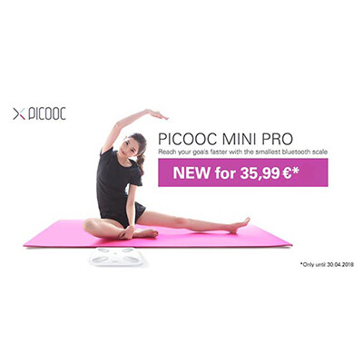 NEW in our Shop: Picooc Mini Pro - The smallest Bluetooth body analyzer smart scale -  The smallest Bluetooth body analyzer smart scale - mindtecStore