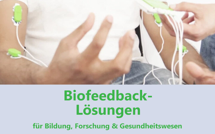 Biofeedback Lösungen - Produkte für Bildung, Forschung und das Gesundheitswesen
