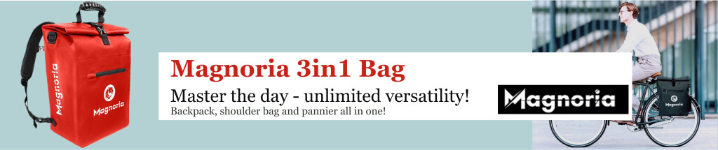 Magnoria 3in1 Bag - Master the day - limitless versatility!