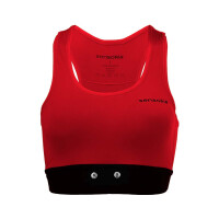 Sensoria Fitness Sports Bra with Textile HR Sensors Ladies XS red