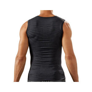 Sensoria Fitness T-shirt sleeveless with textile HR sensors men L/XL black