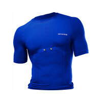 Sensoria Fitness T-shirt short sleeve with textile HR Sensors Men M blue