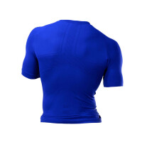 Sensoria Fitness T-Shirt kurzarm mit textilen HR-Sensoren Herren M blau