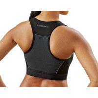 Sensoria Fitness Sport BH mit textilen HR-Sensoren Damen XS schwarz