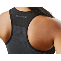 Sensoria Fitness Sports Bra with Textile HR Sensors Ladies XS black