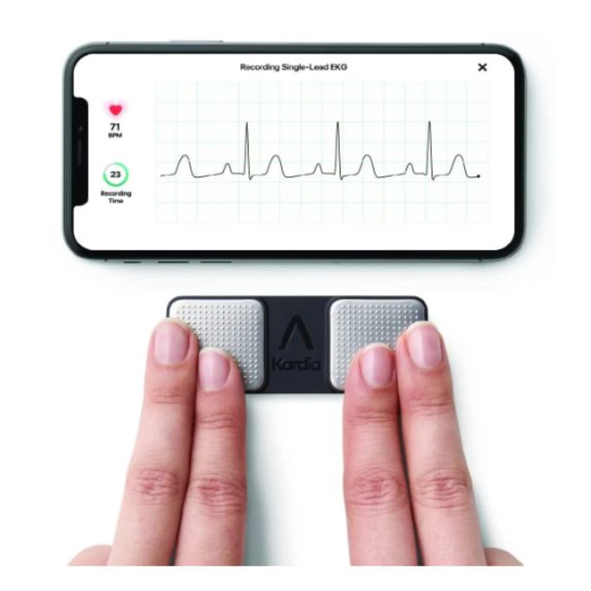 Mobiles EKG zur Herzüberwachung von zuhause aus und unterwegs