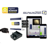 Mindfield eSense Respiration mobiles Atemmessgerät für Biofeedback