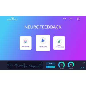 Excellent Brain Neurofeedback Set Mentaltraining für Anwender mit Brainlink Lite