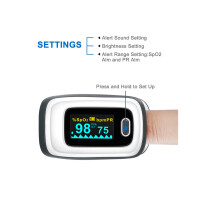 Bluetooth Finger-Pulse-Oximeter Device