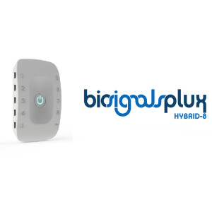 Biosignalsplux Hybrid-8 digital plus analog sensors