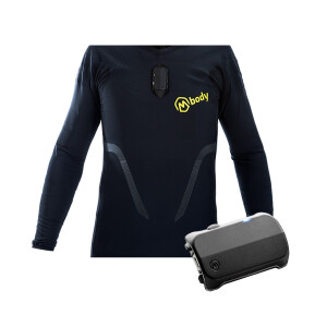 Myontec MBody 3 Kit MShirt und MCell intelligente Sportbekleidung unisex Gr&ouml;&szlig;e S