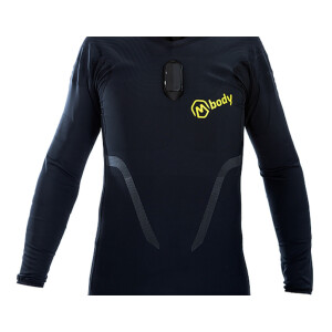 Myontec MBody 3 Kit MShirt und MCell intelligente Sportbekleidung unisex Gr&ouml;&szlig;e S