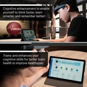 Neeuro EEG SenzeBand 2 für verbesserte kognitive Fähigkeiten wie Lernen - Konzentration - Reaktion - Entscheidungsfindung
