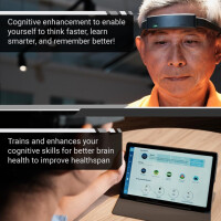 Neeuro EEG SenzeBand 2 for improved cognitive skills such as learning - concentration - reaction - decision making
