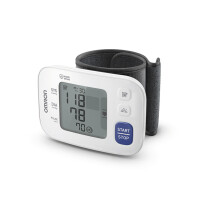 OMRON RS4 Handgelenk-Blutdruckmessgerät für die einfach Anwendung zuhause