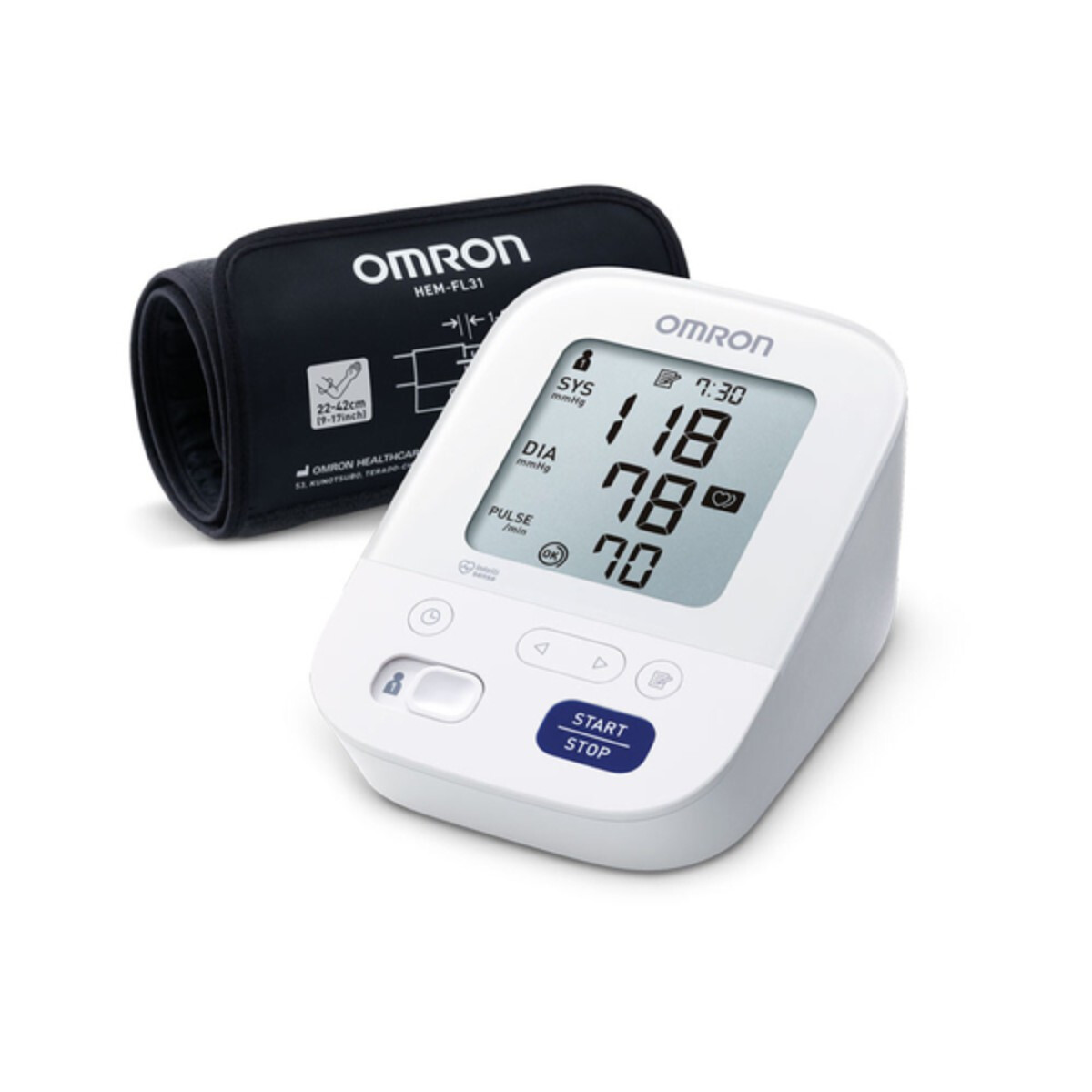 ernstig web ruilen Upper arm blood pressure monitor - comfortable and exact