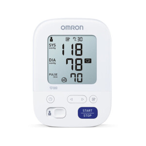 OMRON M3 Comfort - The comfortable upper arm blood pressure monitor for private use