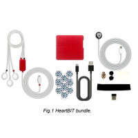 BITalino HeartBIT Kit for measurement of ECG and PPG data for school research and teaching