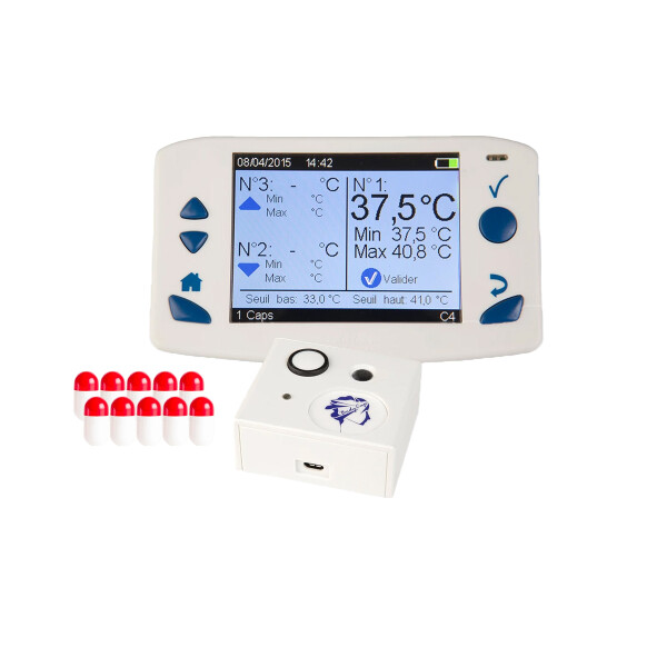 BodyCap eCelsius Performance Body Core Temperature Starter Kit with Software