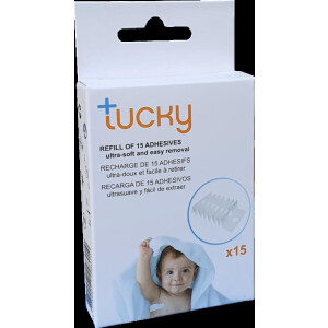 Tucky replacement patches for 24h thermometer 15 pieces for children and care