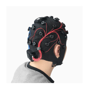 Emotiv EPOC Flex Saline Sensor Cap 32 channel EEG preconfigured
