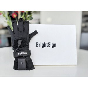 BrightSign Gebärdensprache Übersetzer Handschuh auch für Kinder - S - Rechts