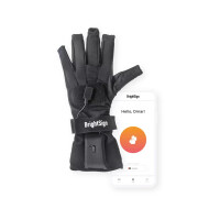 BrightSign Gebärdensprache Übersetzer Handschuh auch für Kinder - S - Links