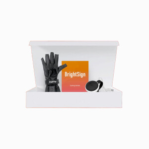 BrightSign Gebärdensprache Übersetzer Handschuh - L - Links