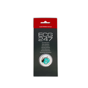 ECG247 Elektroden Pflaster für das Langzeit EKG von ECG247