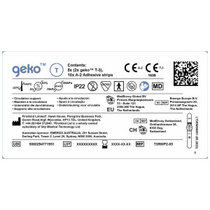 Firstkind Geko T3 Device - NMES Neuromuskuläre Elektrostimulation zur Reduktion von Ödemen