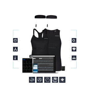 Astroskin Smart Shirt for Vital Data Real-Time Measurement Men Size S