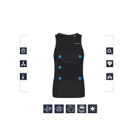 Astroskin Smart Shirt for Vital Data Real-Time Measurement Men Size M