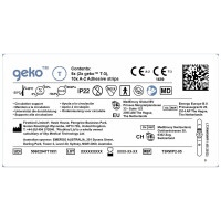 Firstkind Geko T3 Device - NMES Neuromuskuläre Elektrostimulation zur Reduktion von Ödemen 5 Pack mit 10 St.