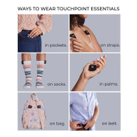 TouchPoints - Wellness Wechselvibrationen Essentials - mit 2 Befestigungsclips