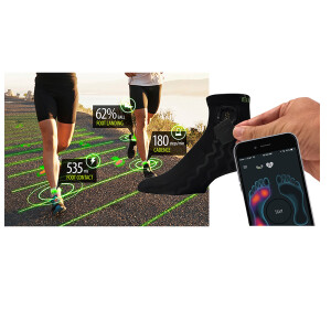 Sensoria Smart Socks V2.0 Profi-Set - Pair with Two Core...