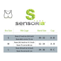 Sensoria Running System - Damen - Smartes Laufanalyse-Set - Socke und BH