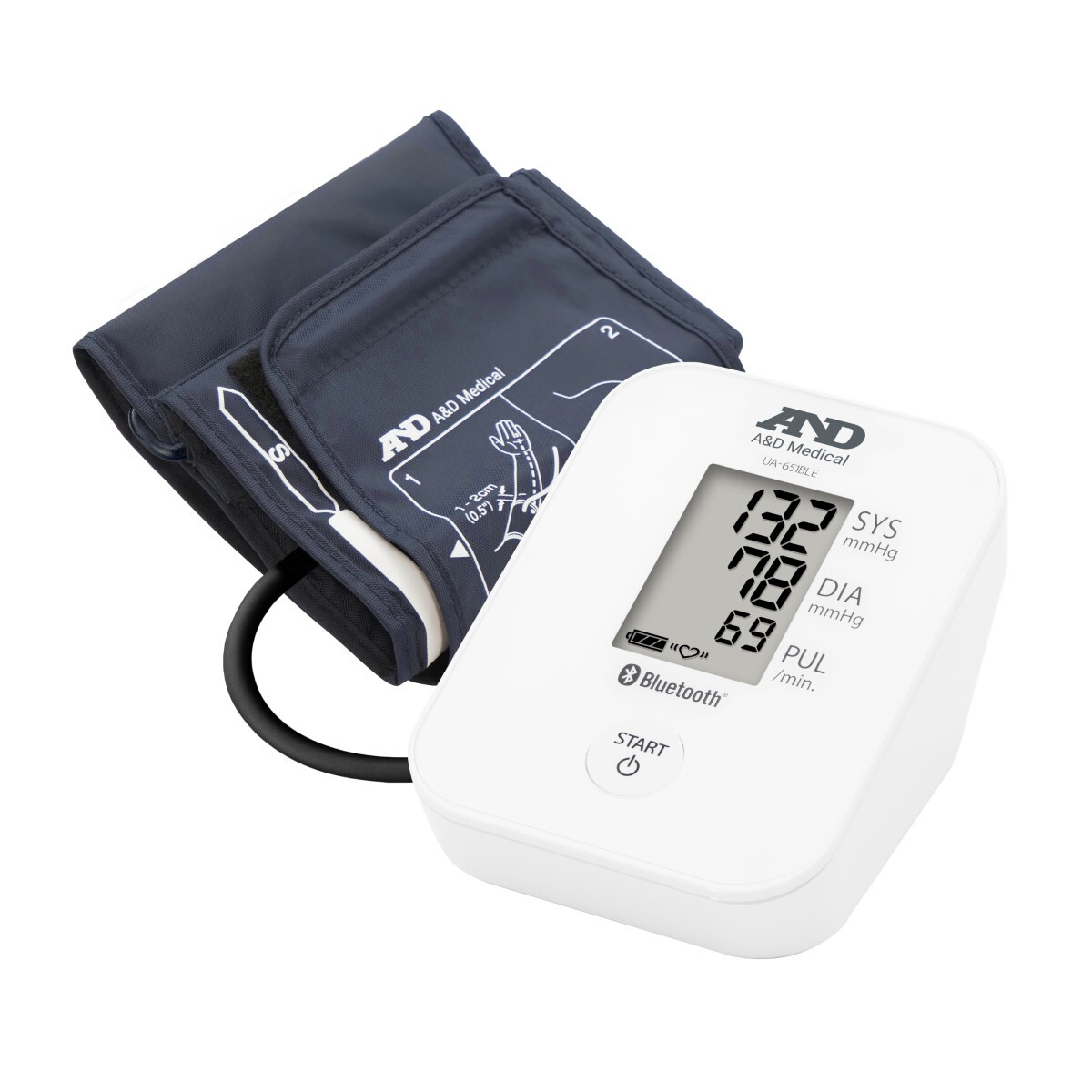 UA-651BLE ISO Upper Arm Blood Pressure Monitor by A&D