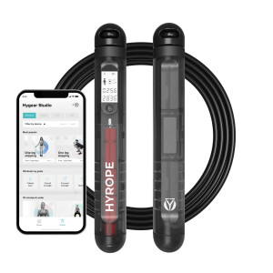 Hygear Hyrope 1.5 - Smartes Springseil mit Bällen und KI-Trainings-App