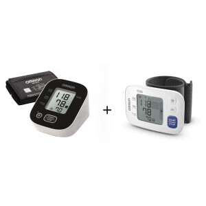 OMRON Blutdruckmessgeräte Bundle RS4 und M300 mit App