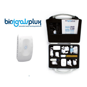 biosignalsplux Explorer Kit für 4 parallele Sensoren - Sensoren OPTIONAL